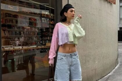 look-com-bermuda-jeans:-6-inspiracoes-para-voce-copiar-no-verao-2026