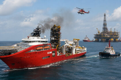 navio-de-apoio-offshore-da-dof-emite-“mayday”-apos-principio-de-incendio-na-bacia-de-campos;-embarcacao-foi-rebocada-e-caso-mobiliza-marinha-e-petrobras