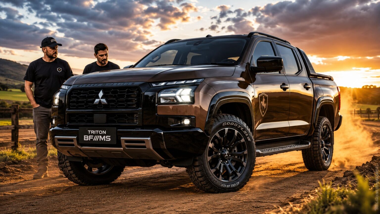 brasileiros-ajudam-a-criar-mitsubishi-triton-especial-com-motor-2.4-biturbo-de-205-cv,-rodas-aro-20,-sete-modos-de-conducao,-camera-360°-e-tracao-4×4-apos-comunidade-alcancar-quase-3-milhoes-de-seguidores