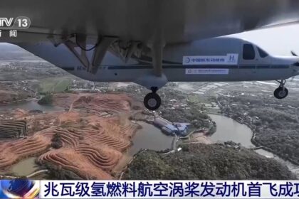 china-realiza-o-primeiro-voo-do-mundo-com-motor-aeronautico-a-hidrogenio-de-mais-de-1-megawatt,-aeronave-de-carga-de-7,5-toneladas-voa-a-220-km/h-e-marca-o-inicio-de-uma-nova-era-na-aviacao-sem-combustivel-fossil