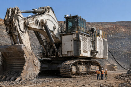 feito-inedito-na-india:-uma-colossal-escavadeira-de-650-toneladas-e-quase-3.000-cv-e-transformada-em-100%-eletrica-em-feito-marca-nova-fase-da-mineracao-pesada