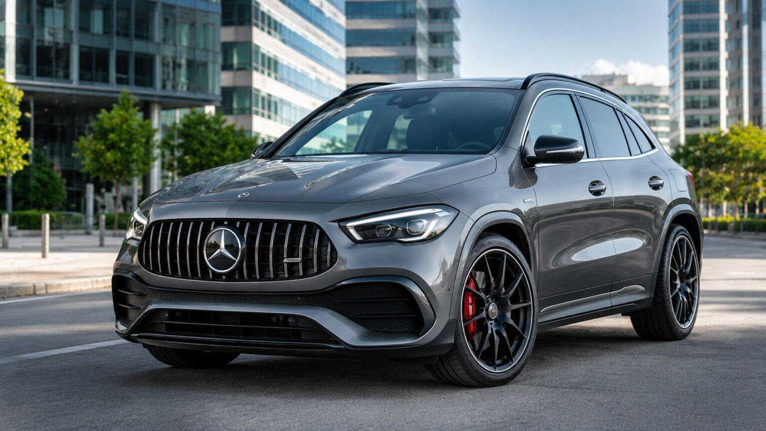 esbanjando-motor-2.0-turbo-de-306-cv,-torque-de-40,8-kgfm,-cambio-automatico-de-oito-marchas-e-tracao-integral-4matic,-este-suv-alemao-acelera-de-0-a-100-km/h-em-apenas-5,2-segundos-e-aposta-em-forca-brutal-sem-abandonar-o-luxo:-conheca-o-mercedes-amg-gla