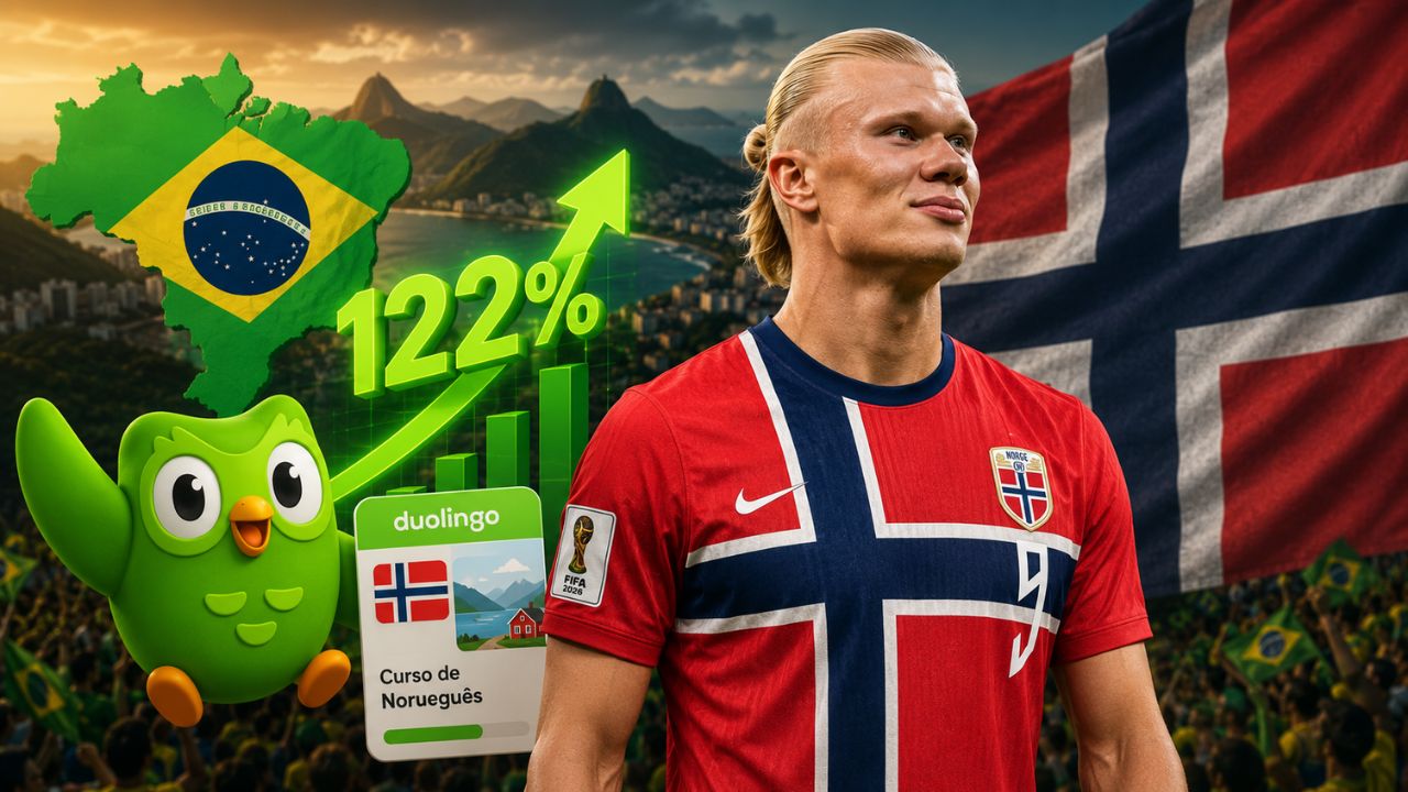 efeito-haaland?-curso-de-noruegues-vira-fenomeno-entre-brasileiros-durante-a-copa-de-2026,-com-alta-de-122%-na-plataforma-duolingo