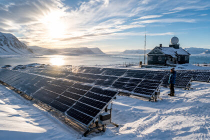 onde-muita-gente-pensaria-que-energia-solar-nao-funciona,-360-paineis-operam-no-artico,-aproveitam-a-neve-refletida-e-ajudam-uma-estacao-isolada-a-gastar-menos-diesel