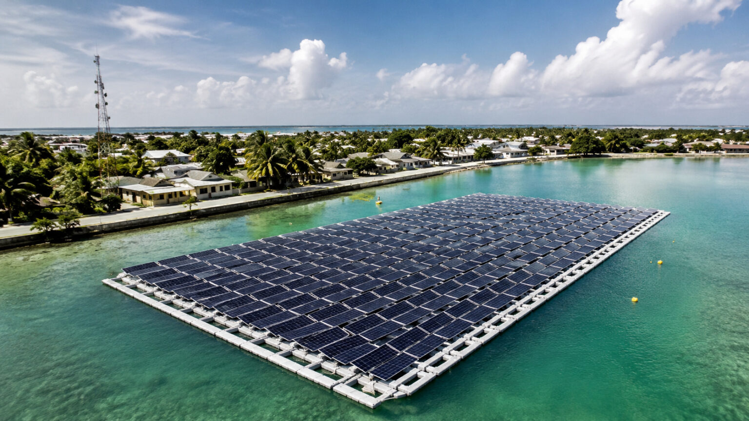 sem-terra-suficiente-para-expandir-energia-limpa,-uma-ilha-que-pouca-gente-conhece-levou-184-paineis-solares-para-cima-da-agua-e-transformou-uma-lagoa-urbana-em-fonte-de-eletricidade