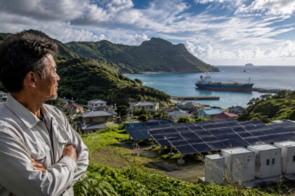 mesmo-no-japao,-uma-ilha-com-417-moradores-ainda-depende-de-diesel-trazido-por-navio-e-agora-que-testar-viver-metade-do-ano-apenas-com-energia-solar