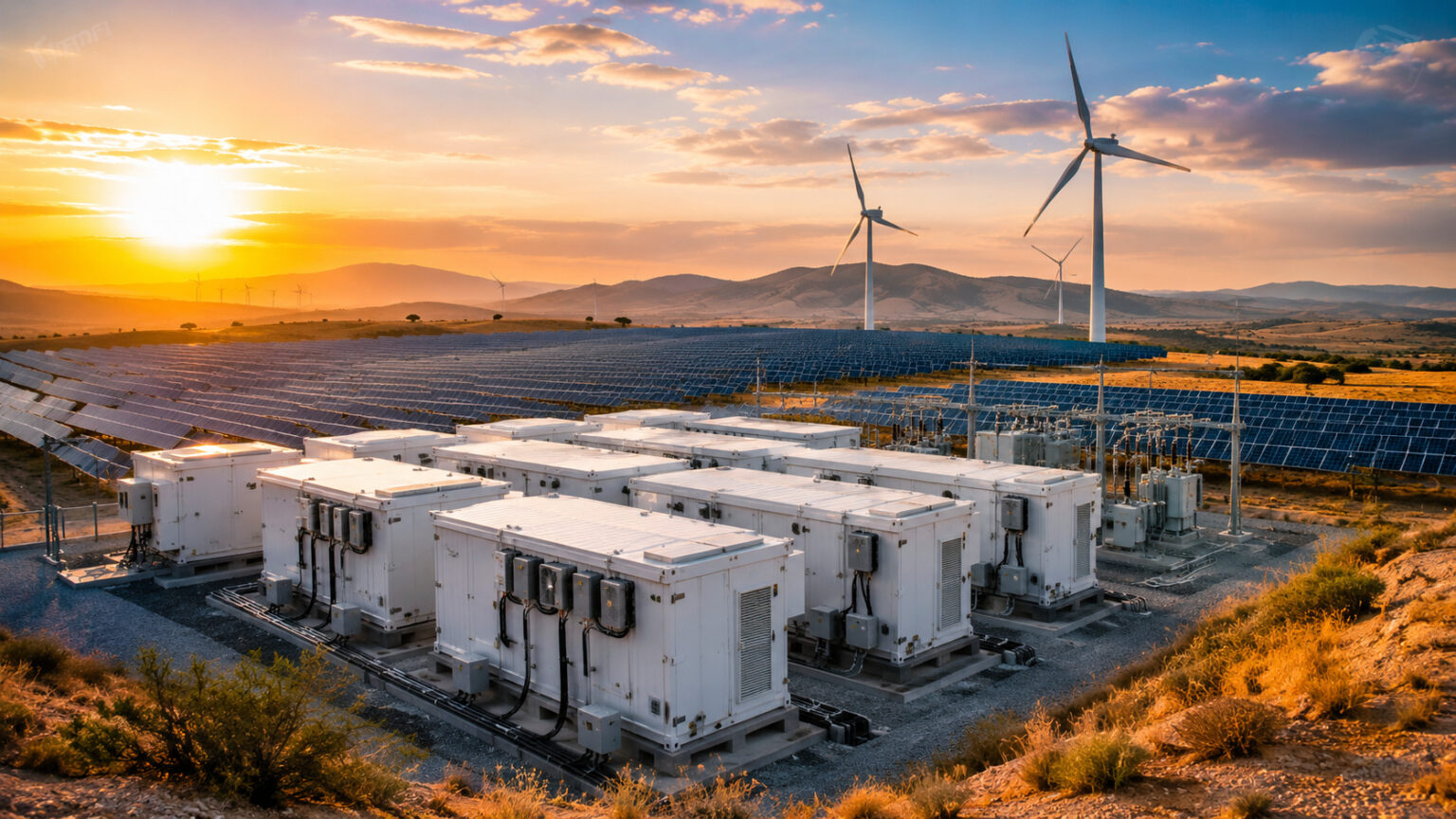 em-vez-de-perder-energia-quando-o-sol-e-o-vento-produzem-alem-do-necessario,-engie-garante-por-dez-anos-o-uso-de-625-mwh-em-baterias-que-devem-operar-na-espanha-em-2028