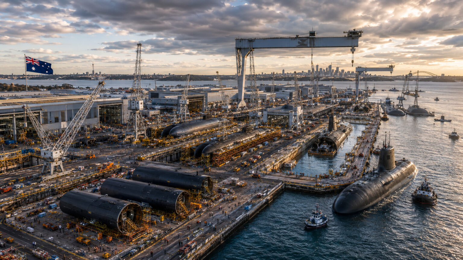 australia-prepara-ate-8-submarinos-de-propulsao-nuclear-para-patrulhar-em-silencio-o-indo-pacifico,-ergue-uma-cadeia-naval-bilionaria-pelo-aukus-e-entra-pela-primeira-vez-no-clube-das-maquinas-capazes-de-passar-meses-submersas-sem-vir-a-tona