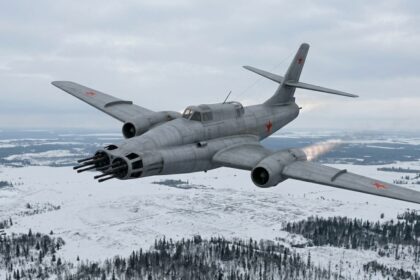 o-aviao-sovietico-il-40-tinha-seis-canhoes-de-23-mm-mais-poderosos-que-qualquer-caca-da-epoca,-mas-acabou-cancelado-porque,-quando-os-pilotos-disparavam-todos-os-canhoes-ao-mesmo-tempo,-os-motores-apagavam-no-ar