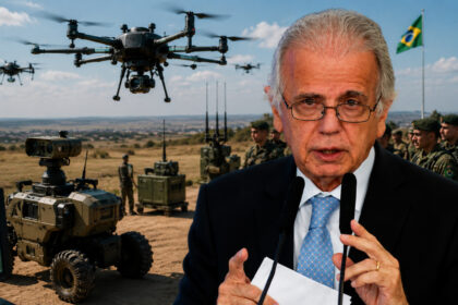 o-ministro-da-defesa-afirmou-que-o-brasil-“esta-sem-defesa”,-admitiu-vulnerabilidades-militares-preocupantes-e-acompanhou-testes-com-drones-e-novas-tecnologias-que-o-exercito-quer-usar-contra-ameacas-nas-fronteiras