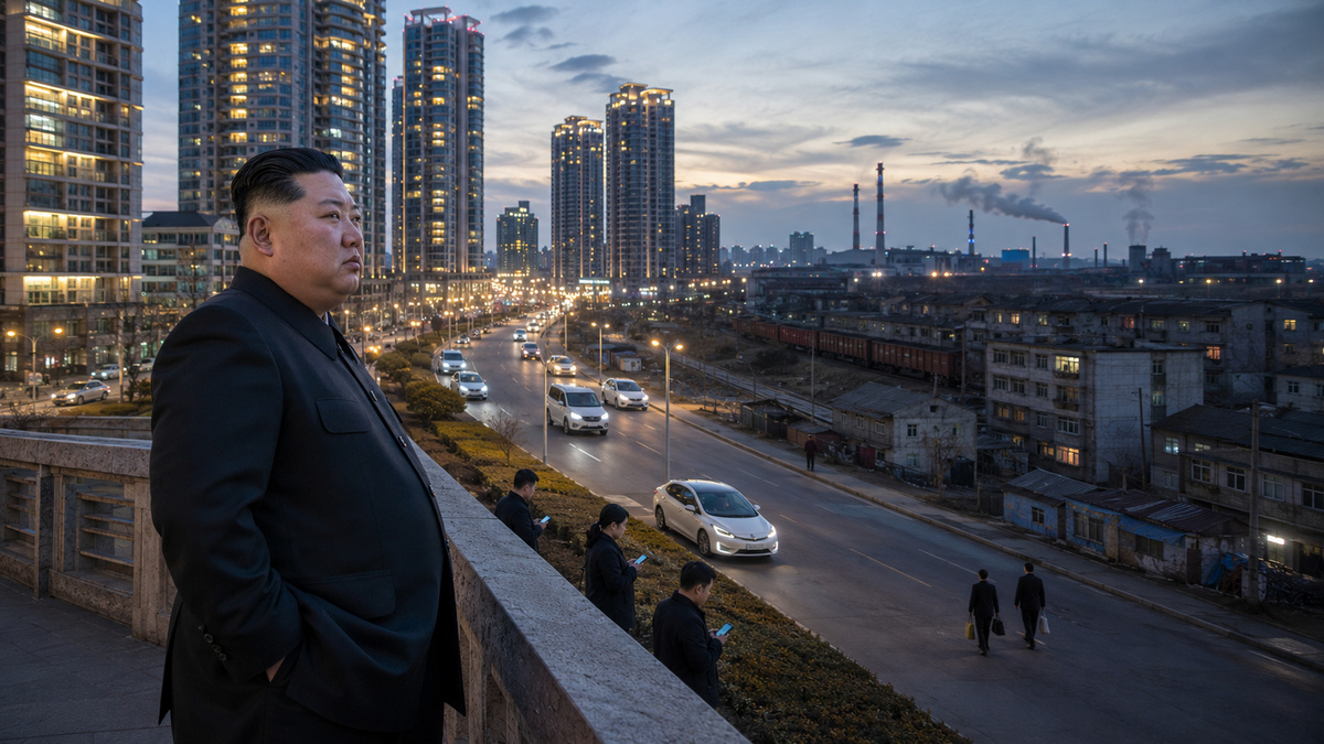 ruas-iluminadas,-carros-eletricos-e-aplicativos-em-pyongyang:-o-que-existe-por-tras-da-surpreendente-recuperacao-economica-anunciada-por-kim-jong-un-na-coreia-do-norte