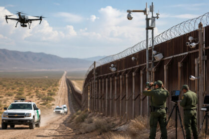 muro-de-trump-avanca-em-ritmo-acelerado:-governo-promete-concluir-barreira-de-mais-de-3-mil-km-ate-2027-enquanto-drones-e-carteis-transformam-a-fronteira-dos-eua-em-novo-campo-de-disputa-tecnologica