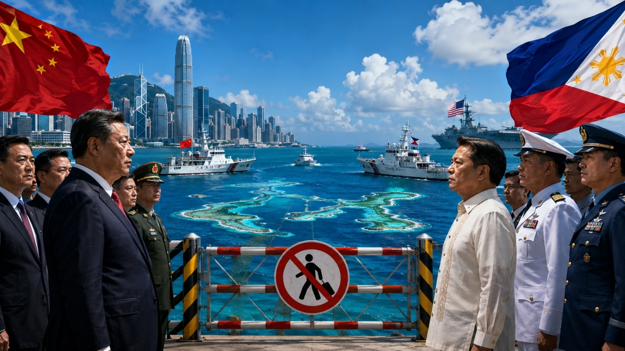 china-impoe-sancoes-contra-chefe-da-defesa-filipina,-proibe-entrada-em-hong-kong-e-macau-e-transforma-criticas-sobre-o-mar-do-sul-da-china-em-nova-crise-diplomatica-que-pode-aproximar-ainda-mais-manila-dos-eua