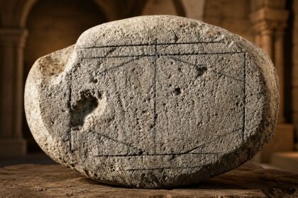 inteligencia-artificial-decifra-as-regras-de-um-jogo-de-tabuleiro-romano-perdido,-encontrado-em-uma-pedra-de-20-centimetros-na-holanda