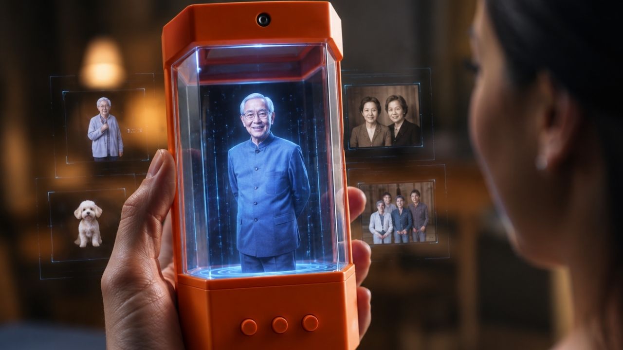 industria-bilionaria-criada-pela-inteligencia-artificial-ja-permite-conversar-por-video-com-parentes-mortos-usando-avatares-digitais-que-recriam-voz,-rosto-e-memoria-em-uma-nova-fronteira-da-tecnologia
