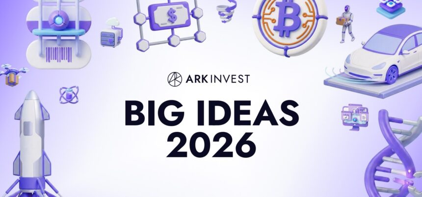 ark-invest-afirma-que-bitcoin,-criptomoedas,-ia,-robotica-e-outros-setores-devem-liderar-a-aceleracao-economica-ate-2030