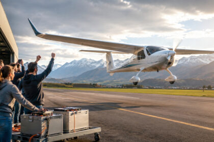 vinte-estudantes-passam-dois-anos-eletrificando-um-aviao-de-quatro-lugares-e,-ao-faze-lo-decolar,-revelam-por-que-as-baterias-modulares,-o-peso-e-os-180-quilometros-de-alcance-ainda-limitam-a-aviacao-eletrica