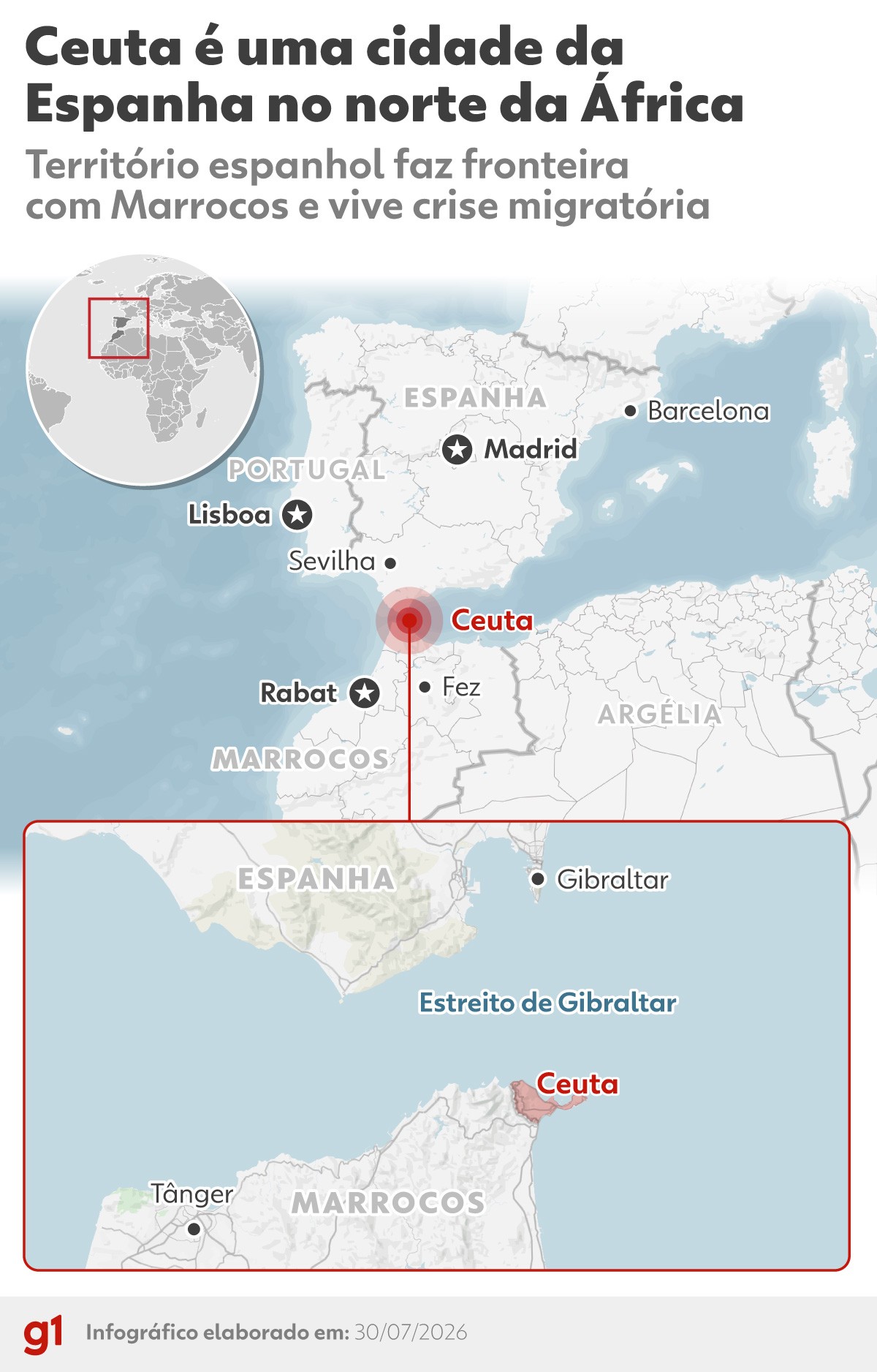 videos-mostram-chegada-de-milhares-de-imigrantes-de-marrocos-a-ceuta-|-g1
