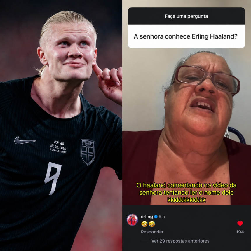 haaland-comenta-e-ri-de-brasileira-tentando-ler-o-nome-dele-em-video;-veja