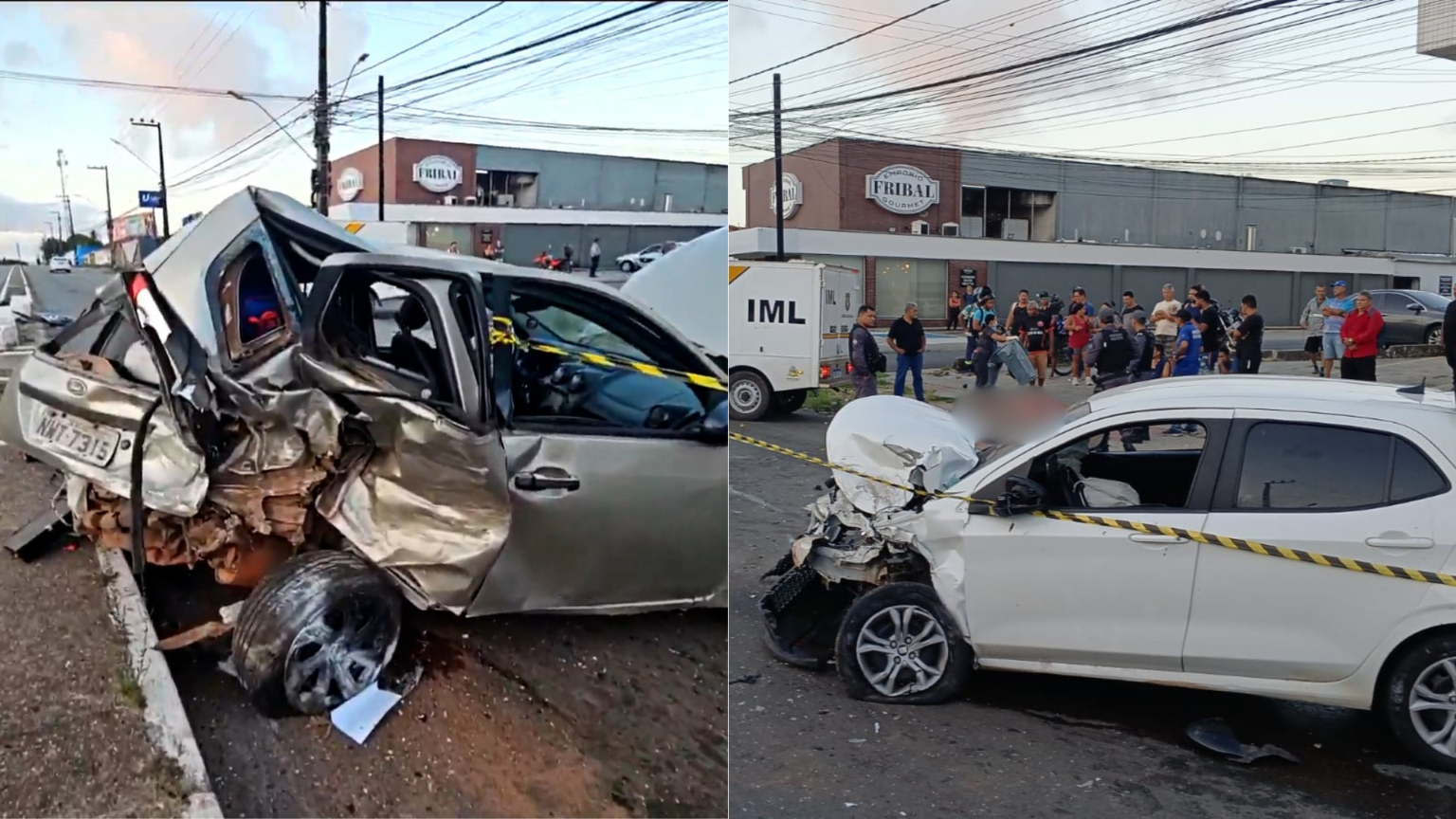 mulher-morre-e-filha-fica-ferida-apos-carro-da-familia-ser-atingido-|-g1