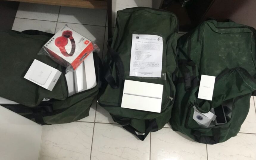 suspeito-de-lucrar-r$-100-mil-por-mes-com-contrabandos-e-preso-com-r$-600-mil-em-eletronicos-ilicitos,-em-goiania-|-g1