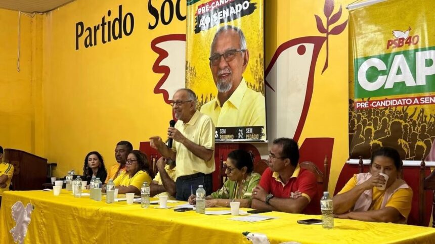 psb-lanca-joao-alberto-cabiperibe-como-candidato-ao-senado-pelo-amapa-|-g1