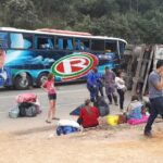 acidente-entre-carreta-e-onibus-deixa-um-morto-e-dez-feridos-na-br-381,-em-mg-|-g1