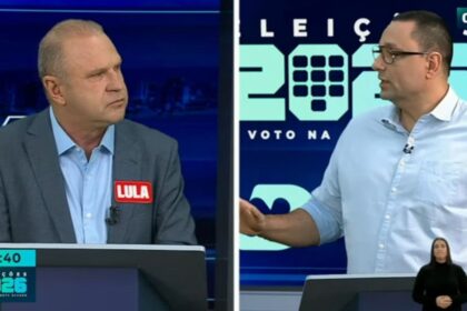 eleicoes-2026:-gelson-merisio-e-ralf-zimmer-discutem-sobre-gastos-com-publicidade-no-1°-debate-para-o-governo-de-sc